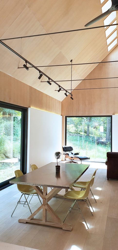 Sliding doors at Cork Haven by Nate Dalesio
