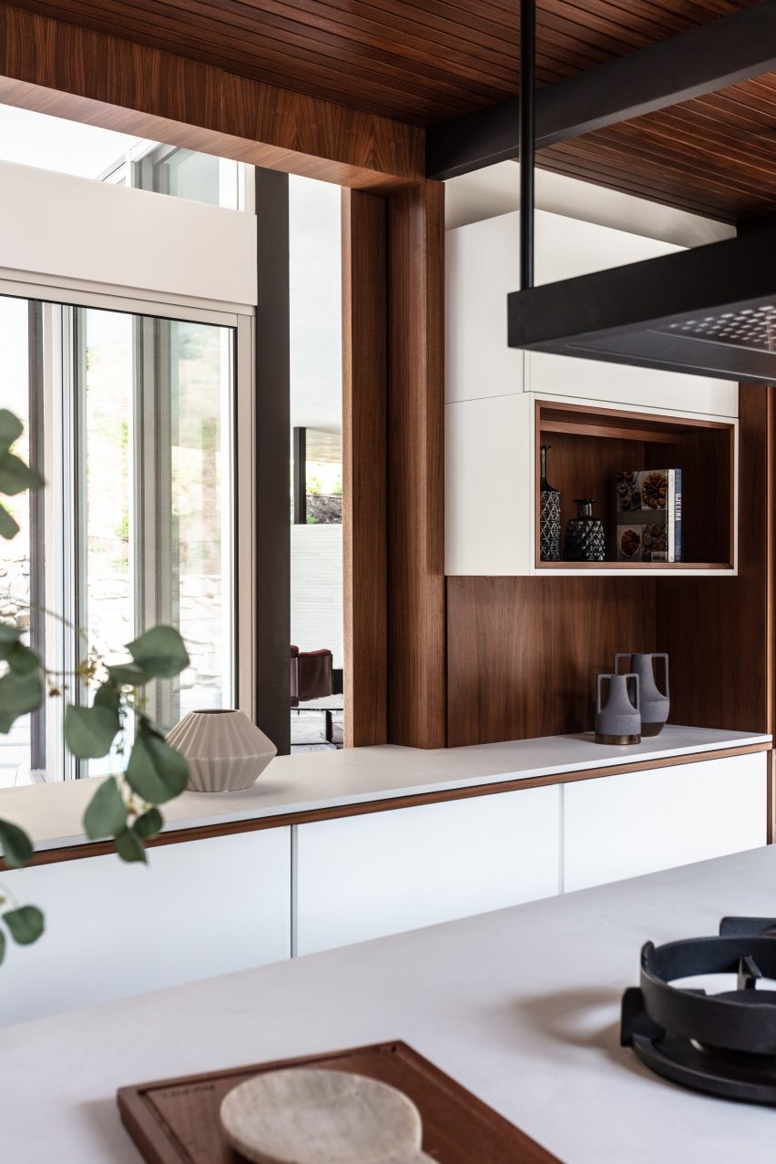 Kitchen of the Cove Way House