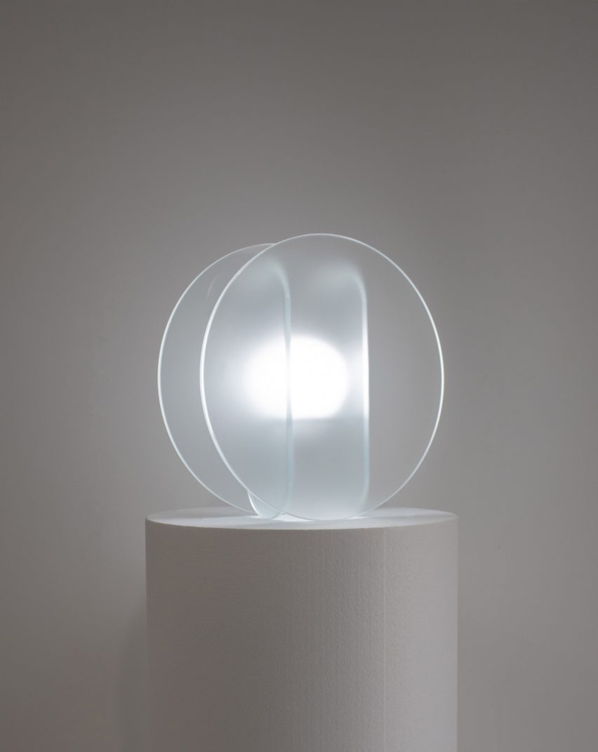 A glowing lamp by Dean Norton