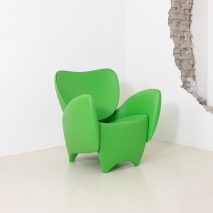 Green Butterfly chair by Studio Plastic