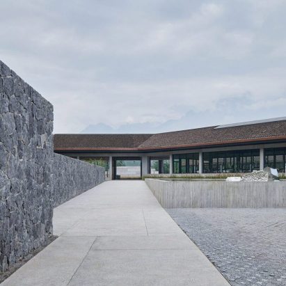 A Chinese whisky distillery features in today’s Dezeen Weekly newsletter