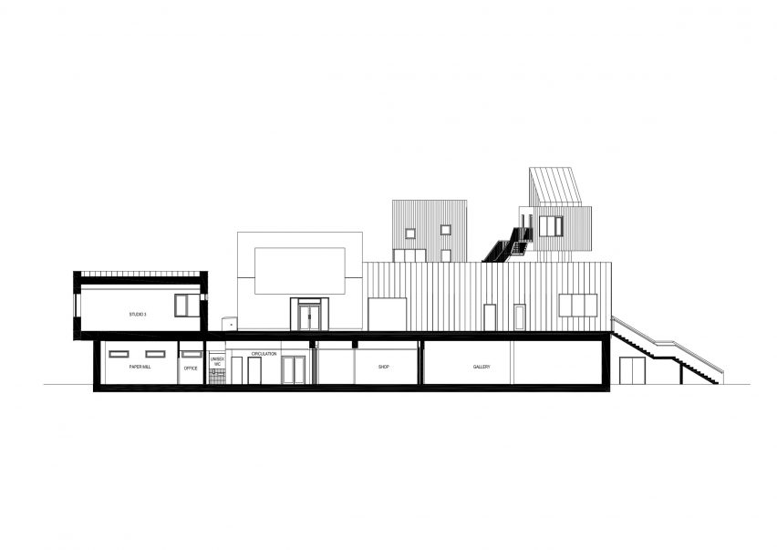 Section one, East Quay arts centre in Watchet