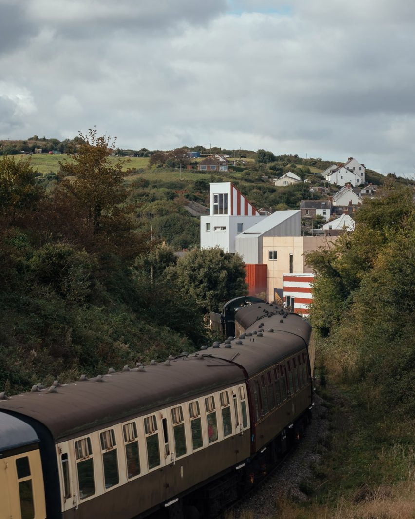 Railway and East Quay arts centre in Watchet