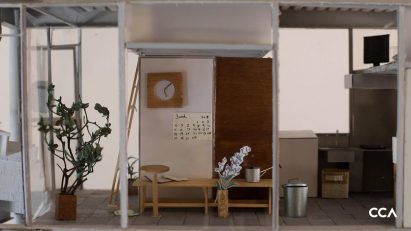 An architectural model by Erika Nakagawa