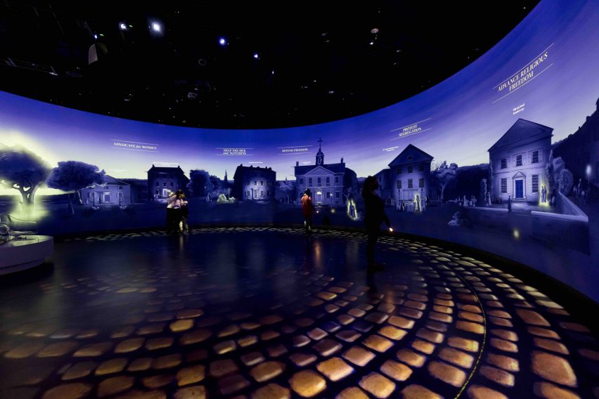 Local Projects designs interactive exhibition spaces for Faith and Liberty Discovery Center
