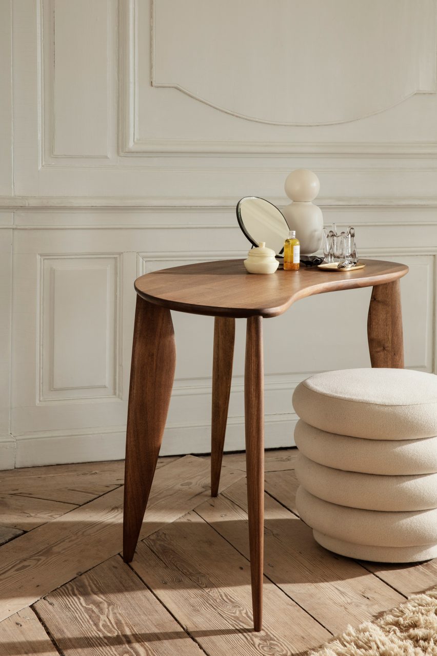 Ferm Living's Feve Desk in a contemporary residential interior