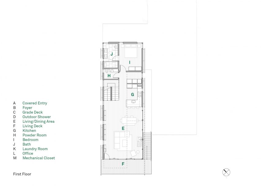 First floor plan