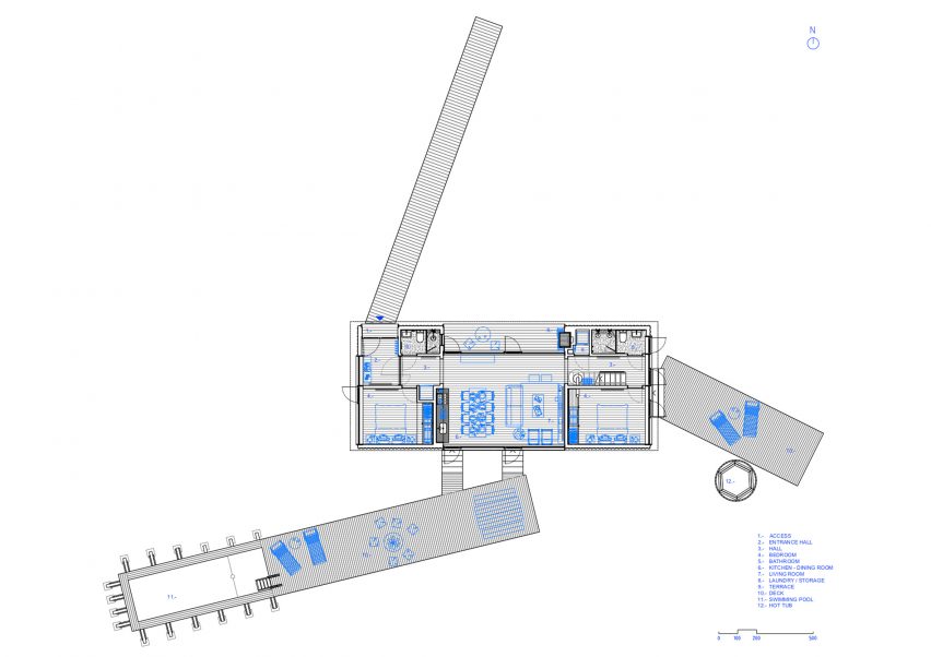 First storey plan