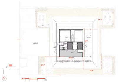 Norman Foster penthouse drawing