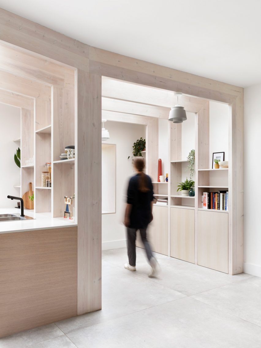 House extension with exposed timber frame