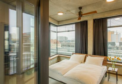 Bedroom by Deadline Architects
