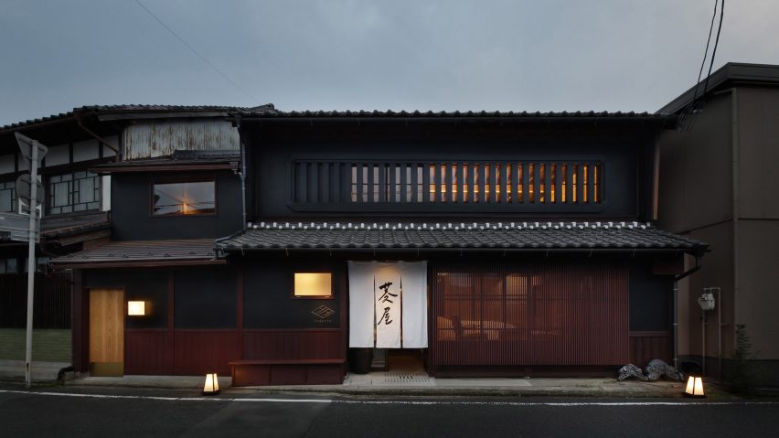 Hishiya restaurant and guesthouse by Fumihiko Sano Studio in Kyoto