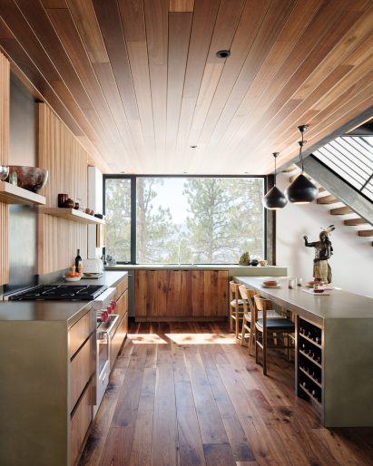 Wooden kitchen