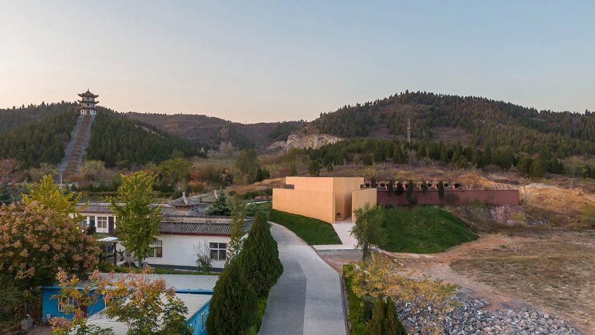 Aerial view of the Hall of Immortality