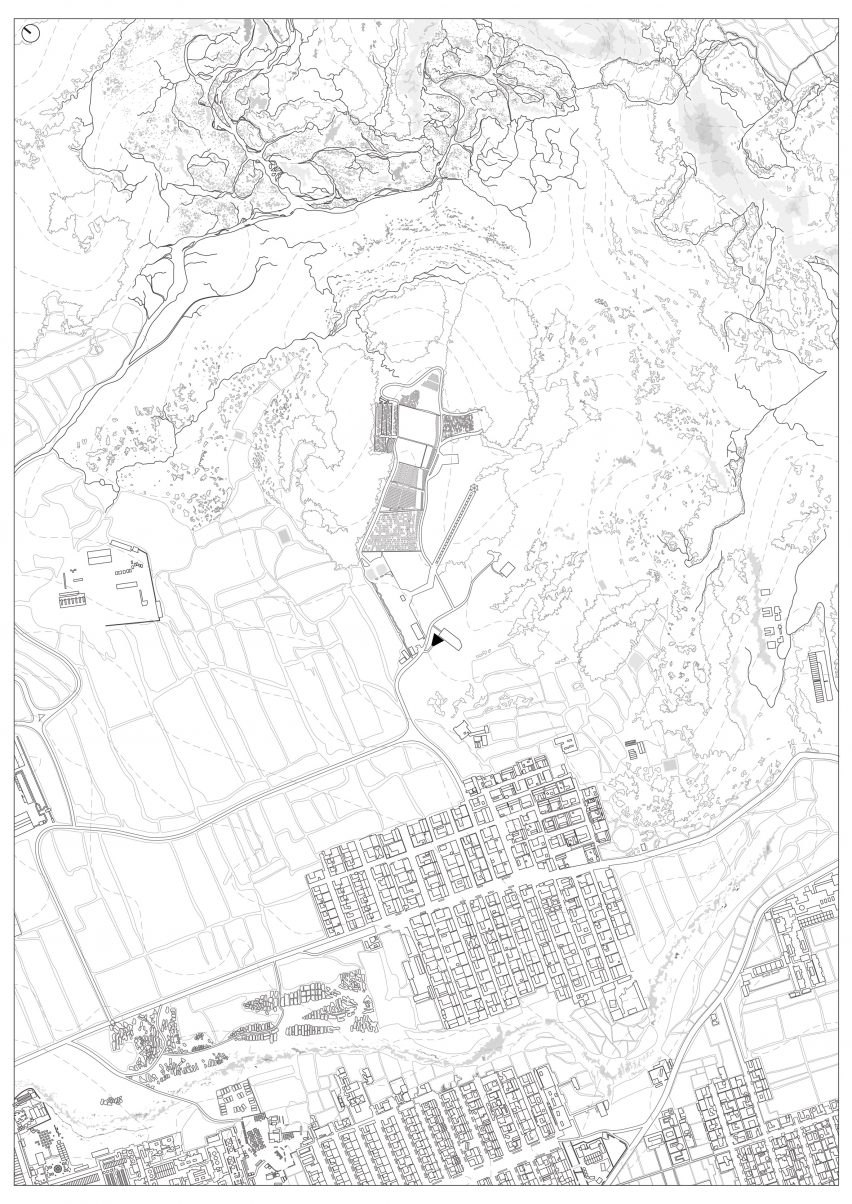 Site plan for Hall of Immortality by Studio 10