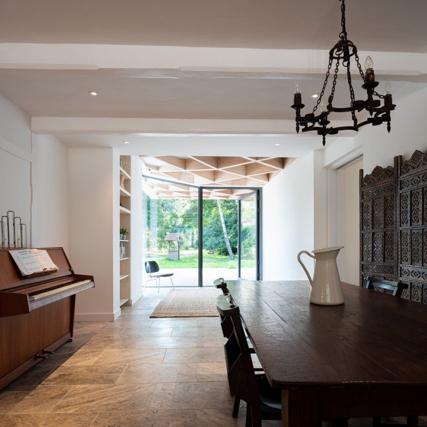 Living room in House for Theo and Oskar by Tigg + Coll