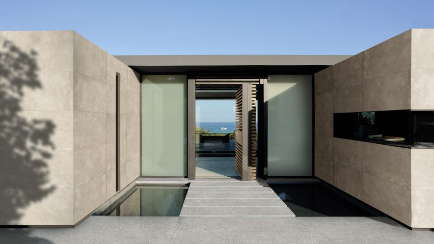 Image of a building clad in Ikon tiles