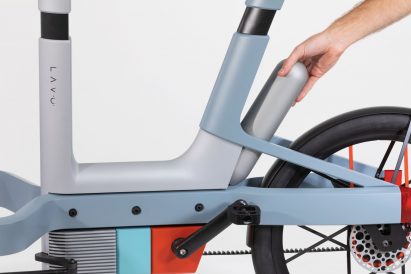 Hydrogen battery in LAVO Bike by Studio MOM