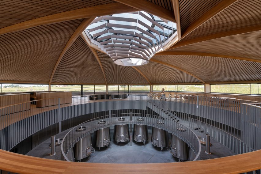 Atrium of Le Dôme