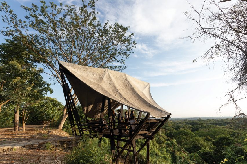 A classroom in Blanco forest