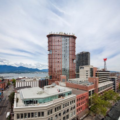 Woodward's redevelopment by Henriquez Partners Architects illustrating feature about Andrew King