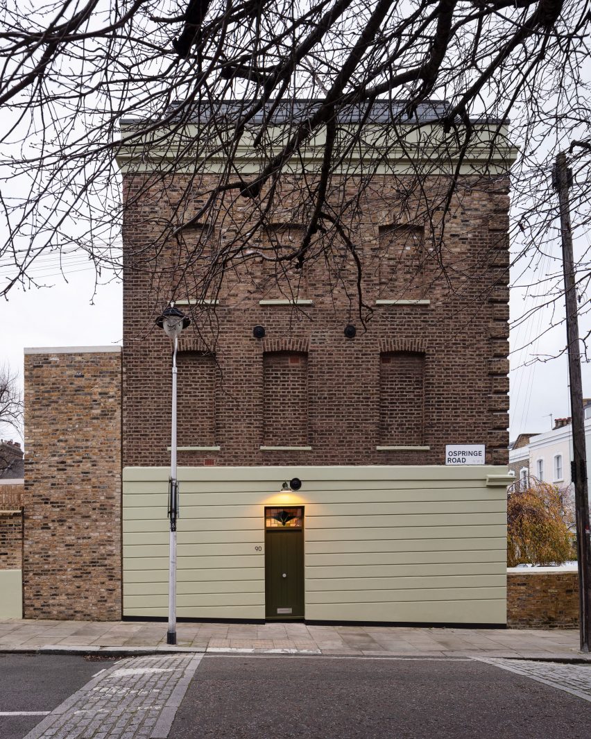 Brick house extension