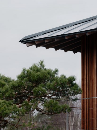 Zinc roof of Weekend House Fredrikstad by Line Solgaard Arkitekter