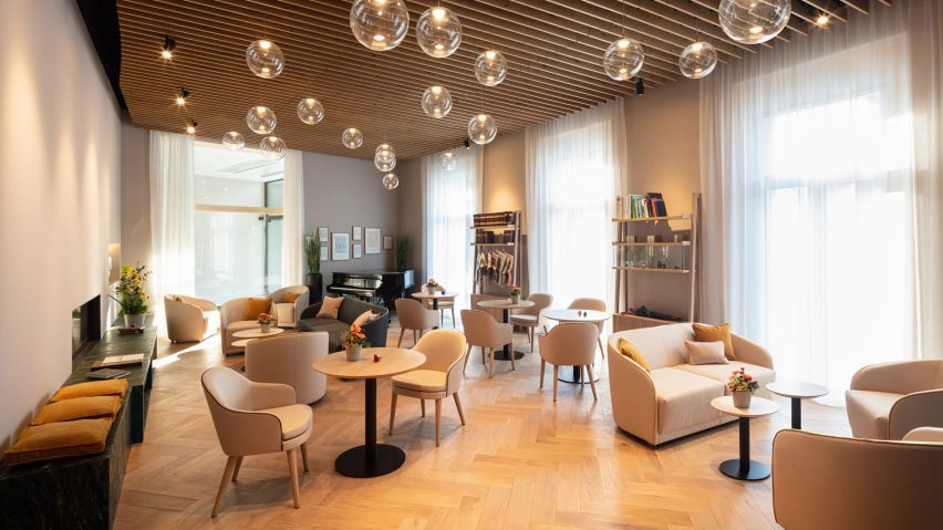 Waldkliniken Eisenberg is a hospital facility by Matteo Thun