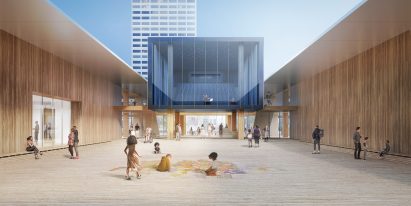 Glass box theatre