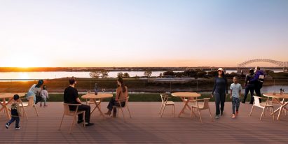 Views of the Mississippi River