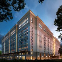 View of Munger Hall in UCLA