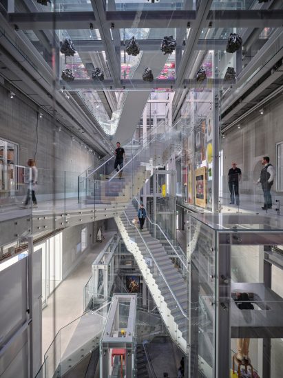 Interior of Depot Boijmans Van Beuningen by MVRDV