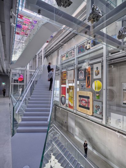 Staircase in Depot Boijmans Van Beuningen by MVRDV