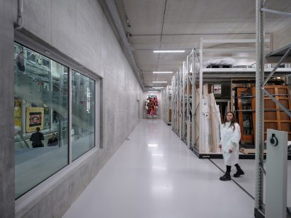 Storage area in Depot Boijmans Van Beuningen by MVRDV