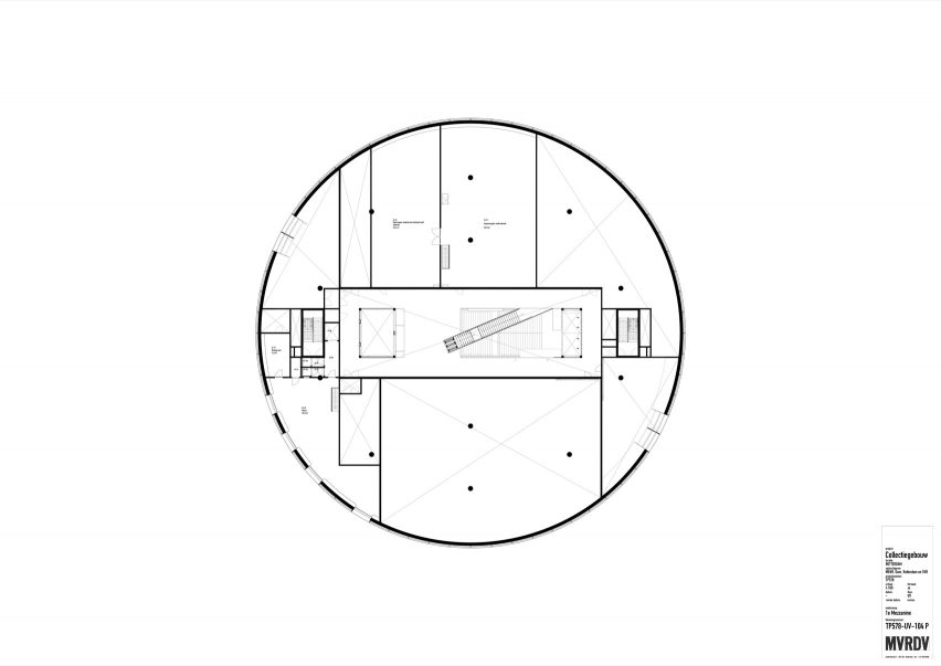 First floor mezzanine plan