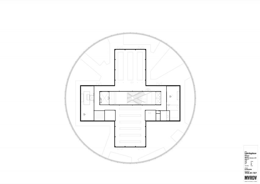 Sixth floor mezzanine plan