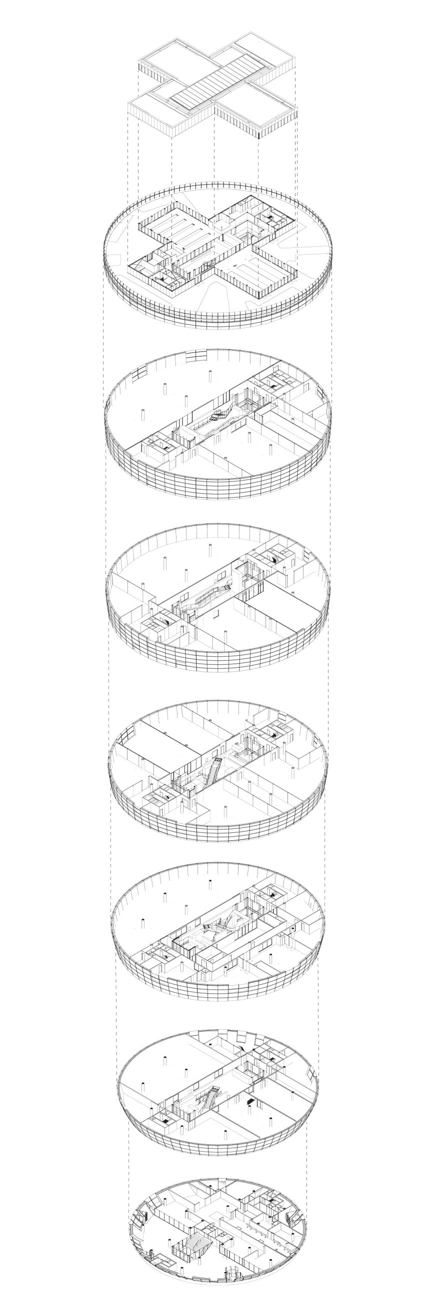 Axonometric diagram