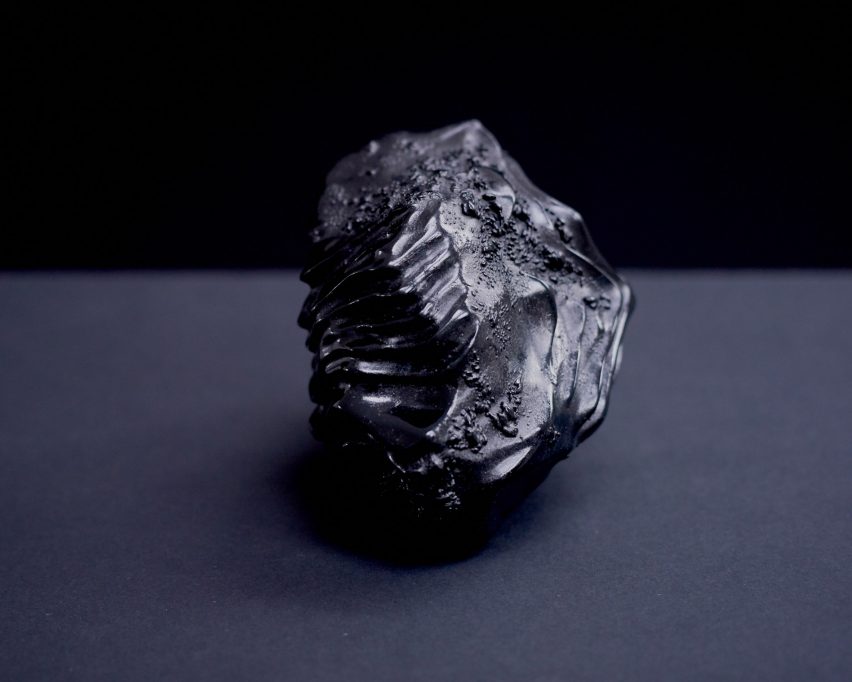 A purple crystal stone