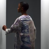 A woman wearing a kimono