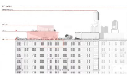 New York penthouse elevation