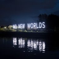 No New Worlds artwork installed at COP26