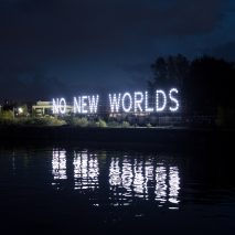 No New Worlds artwork installed at COP26