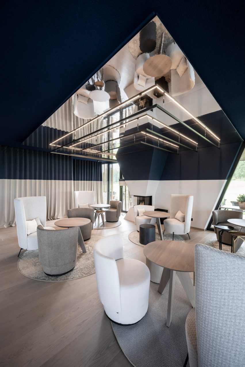 Aeon Hotel is a timber-clad hotel in Italy that was designed by NOA