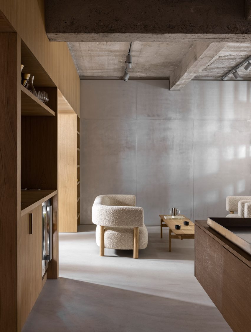 Minimalist interior of Notabene shoe shop in Copenhagen, by Norm Architects