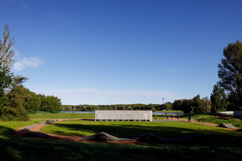 Rainbow Pavilion was designed by O'DonnellBrown and Kate V Robertson
