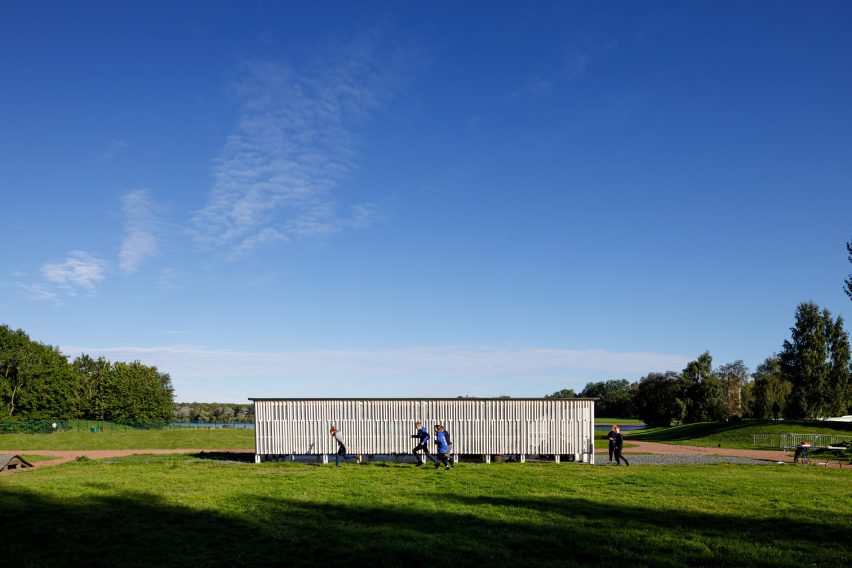 Rainbow Pavilion was designed by O'DonnellBrown and Kate V Robertson
