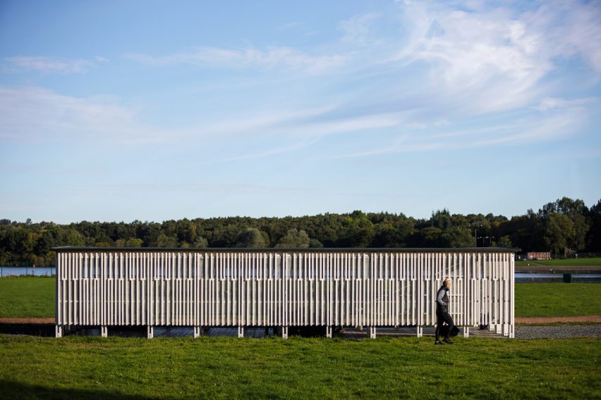 Rainbow Pavilion was designed by O'DonnellBrown and Kate V Robertson