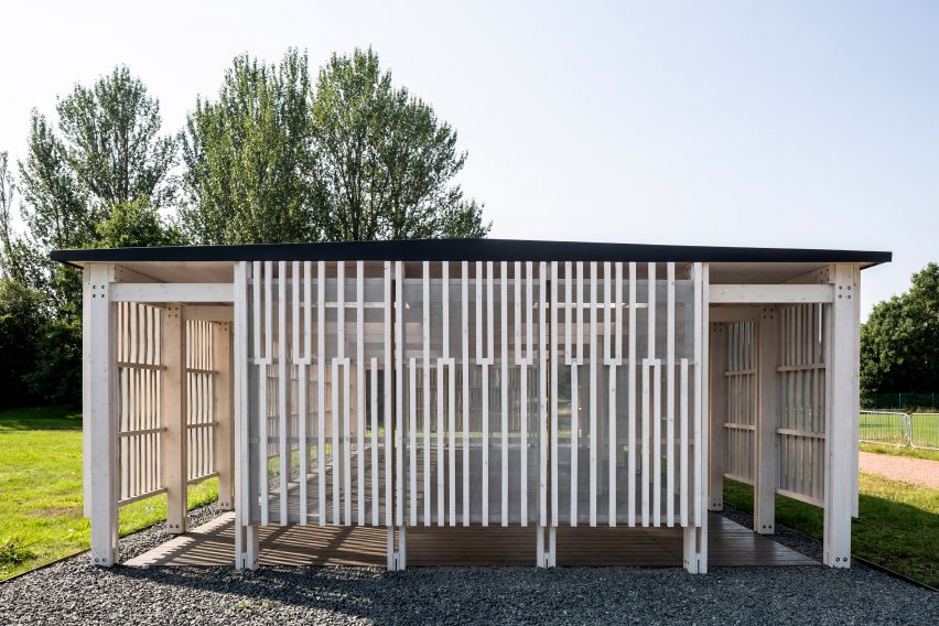 Rainbow Pavilion was designed by O'DonnellBrown and Kate V Robertson