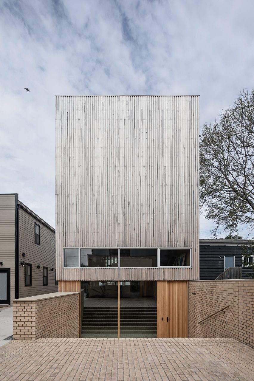 Rear facade of OG House