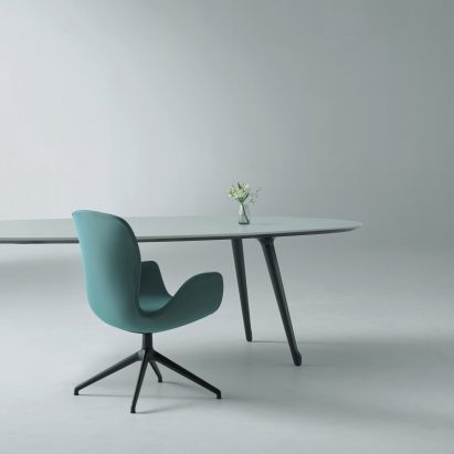Phlox seating and tables by Rainlight for Okamura